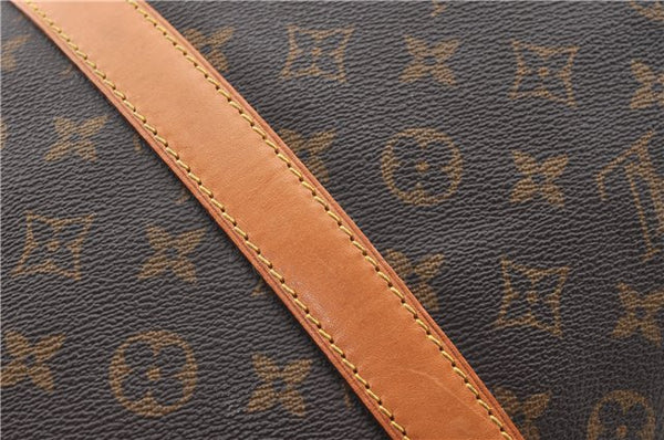 Auth Louis Vuitton Monogram Keepall Bandouliere 60 Boston Bag M41412 LV J4284