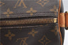 Auth Louis Vuitton Monogram Keepall Bandouliere 60 Boston Bag M41412 LV J4284