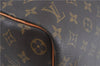 Authentic Louis Vuitton Monogram Keepall Bandouliere 45 M41418 Boston Bag J4293