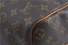 Authentic Louis Vuitton Monogram Keepall Bandouliere 45 M41418 Boston Bag J4293
