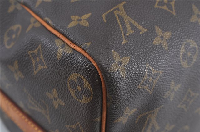 Authentic Louis Vuitton Monogram Keepall Bandouliere 45 M41418 Boston Bag J4293