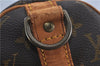 Authentic Louis Vuitton Monogram Keepall Bandouliere 45 M41418 Boston Bag J4293