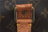 Authentic Louis Vuitton Monogram Keepall Bandouliere 45 M41418 Boston Bag J4293