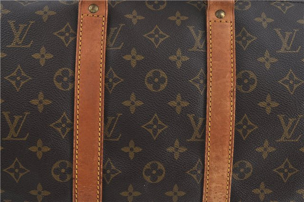Authentic Louis Vuitton Monogram Keepall Bandouliere 45 M41418 Boston Bag J4293