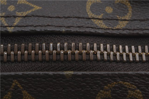 Authentic Louis Vuitton Monogram Keepall Bandouliere 45 M41418 Boston Bag J4293