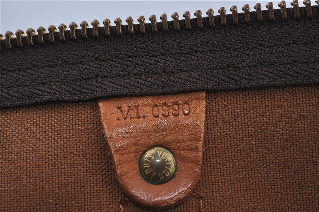 Authentic Louis Vuitton Monogram Keepall Bandouliere 45 M41418 Boston Bag J4293