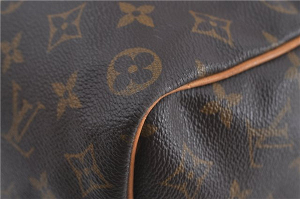 Authentic Louis Vuitton Monogram Keepall Bandouliere 50 M41416 Boston Bag J4294