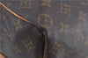 Authentic Louis Vuitton Monogram Keepall Bandouliere 50 M41416 Boston Bag J4294
