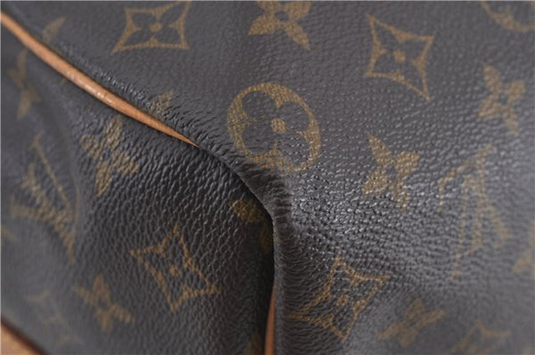 Authentic Louis Vuitton Monogram Keepall Bandouliere 50 M41416 Boston Bag J4294