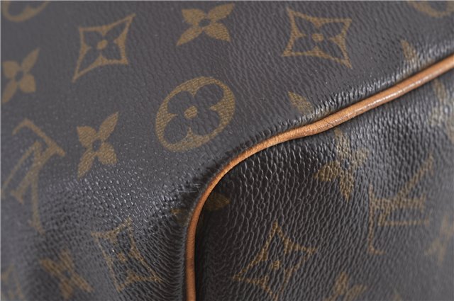 Authentic Louis Vuitton Monogram Keepall Bandouliere 50 M41416 Boston Bag J4294