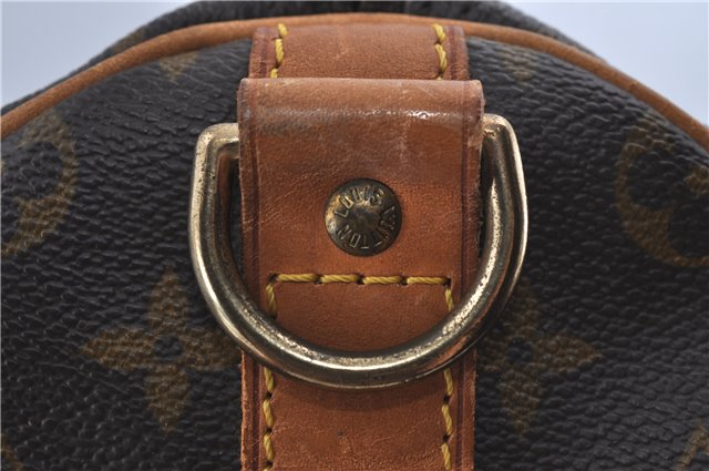 Authentic Louis Vuitton Monogram Keepall Bandouliere 50 M41416 Boston Bag J4294