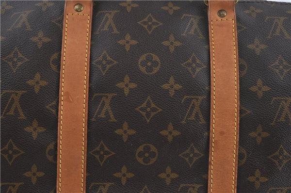 Authentic Louis Vuitton Monogram Keepall Bandouliere 50 M41416 Boston Bag J4294