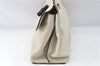 Authentic GUCCI Bamboo 2way Shoulder Hand Bag Purse Leather 392013 White J4297