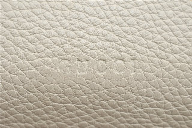 Authentic GUCCI Bamboo 2way Shoulder Hand Bag Purse Leather 392013 White J4297