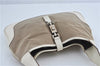 Authentic GUCCI Jackie Shoulder Hand Bag Canvas Leather 0013306 Brown J4298