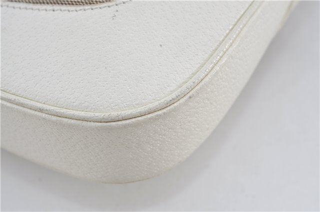 Authentic GUCCI Jackie Shoulder Hand Bag Canvas Leather 0013306 Brown J4298