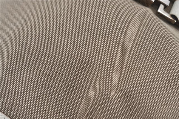 Authentic GUCCI Jackie Shoulder Hand Bag Canvas Leather 0013306 Brown J4298