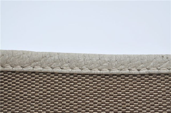 Authentic GUCCI Jackie Shoulder Hand Bag Canvas Leather 0013306 Brown J4298