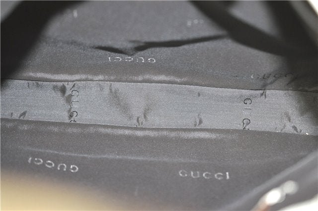 Authentic GUCCI Jackie Shoulder Hand Bag Canvas Leather 0013306 Brown J4298