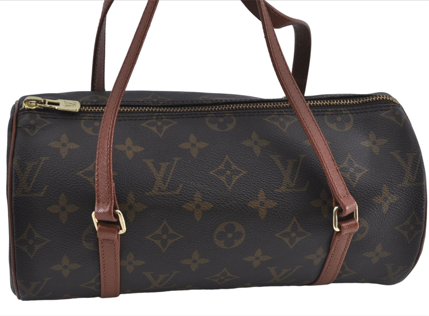 Authentic Louis Vuitton Monogram Papillon 26 Hand Bag Old Model LV J4299