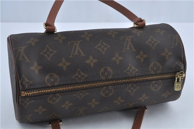 Authentic Louis Vuitton Monogram Papillon 26 Hand Bag Old Model LV J4299