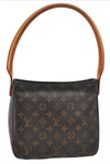 Authentic Louis Vuitton Monogram Looping MM Shoulder Bag M51146 LV J4300