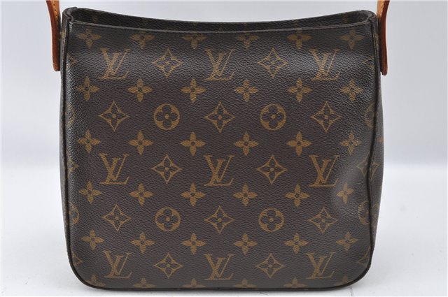 Authentic Louis Vuitton Monogram Looping MM Shoulder Bag M51146 LV J4300