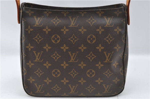 Authentic Louis Vuitton Monogram Looping MM Shoulder Bag M51146 LV J4300
