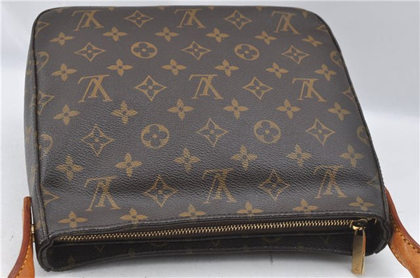 Authentic Louis Vuitton Monogram Looping MM Shoulder Bag M51146 LV J4300