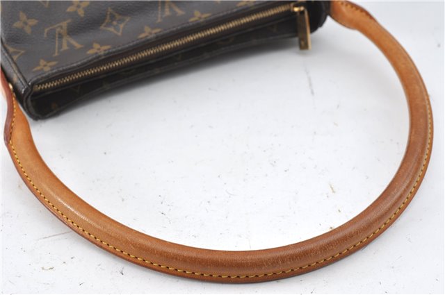 Authentic Louis Vuitton Monogram Looping MM Shoulder Bag M51146 LV J4300