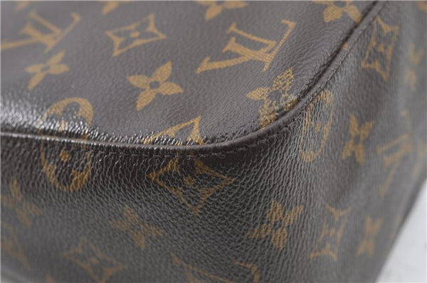 Authentic Louis Vuitton Monogram Looping MM Shoulder Bag M51146 LV J4300