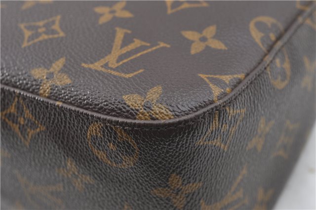 Authentic Louis Vuitton Monogram Looping MM Shoulder Bag M51146 LV J4300