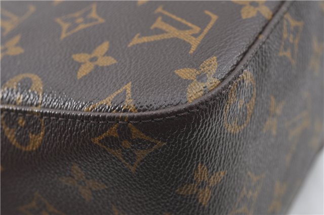 Authentic Louis Vuitton Monogram Looping MM Shoulder Bag M51146 LV J4300