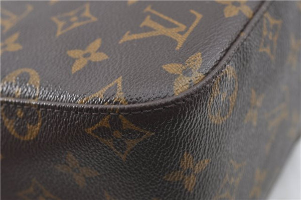 Authentic Louis Vuitton Monogram Looping MM Shoulder Bag M51146 LV J4300