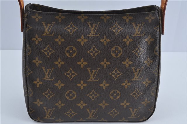 Authentic Louis Vuitton Monogram Looping MM Shoulder Bag M51146 LV J4301