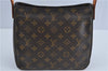 Authentic Louis Vuitton Monogram Looping MM Shoulder Bag M51146 LV J4301