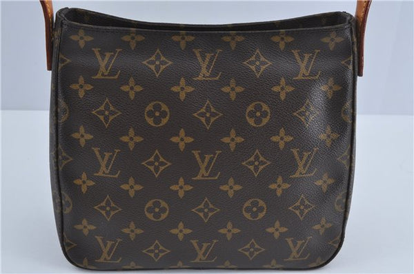 Authentic Louis Vuitton Monogram Looping MM Shoulder Bag M51146 LV J4301