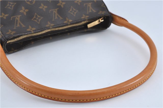 Authentic Louis Vuitton Monogram Looping MM Shoulder Bag M51146 LV J4301