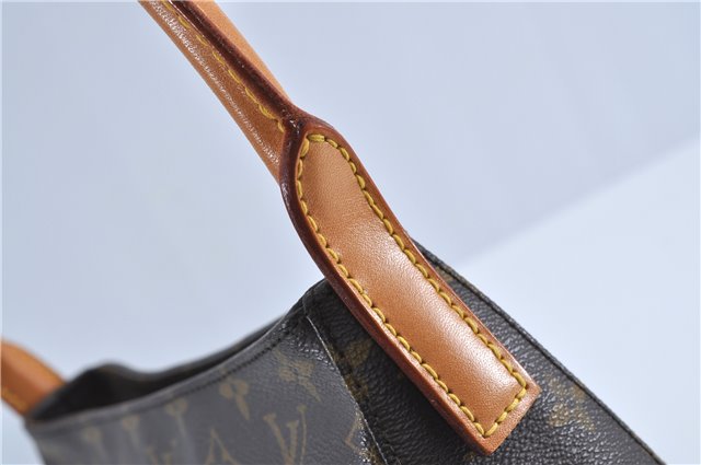 Authentic Louis Vuitton Monogram Looping MM Shoulder Bag M51146 LV J4301