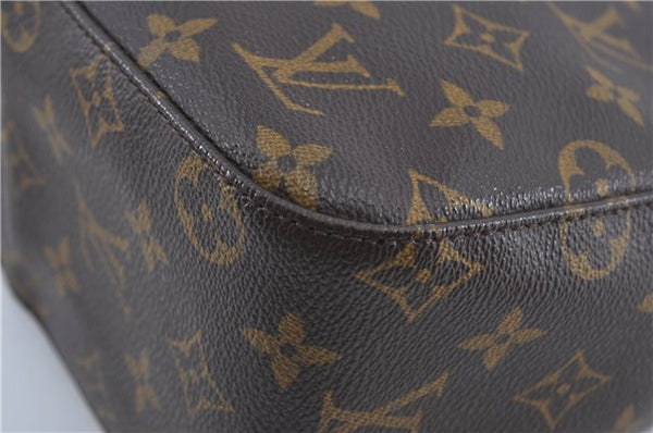 Authentic Louis Vuitton Monogram Looping MM Shoulder Bag M51146 LV J4301