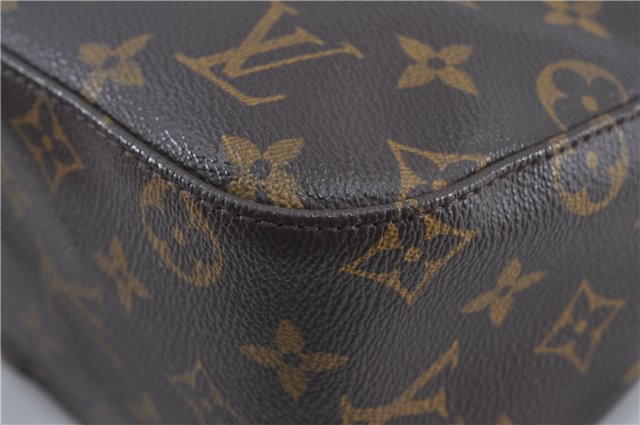 Authentic Louis Vuitton Monogram Looping MM Shoulder Bag M51146 LV J4301