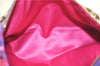 Authentic COACH Poppy Signature Shoulder Tote Bag Canvas Leather Brown J4310