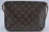 Authentic Louis Vuitton Monogram Musette Tango M51388 Shoulder Cross Bag J4313
