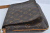 Authentic Louis Vuitton Monogram Musette Tango M51388 Shoulder Cross Bag J4313