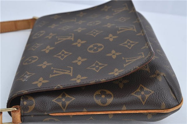 Authentic Louis Vuitton Monogram Musette Tango M51388 Shoulder Cross Bag J4313