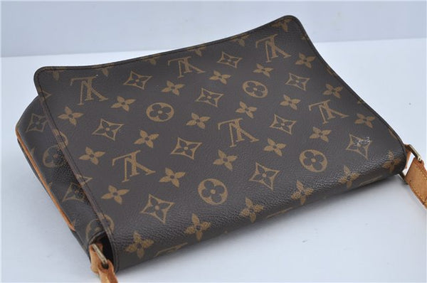 Authentic Louis Vuitton Monogram Musette Tango M51388 Shoulder Cross Bag J4313