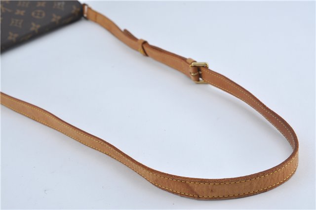 Authentic Louis Vuitton Monogram Musette Tango M51388 Shoulder Cross Bag J4313