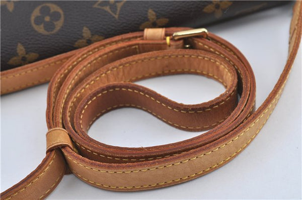 Authentic Louis Vuitton Monogram Musette Tango M51388 Shoulder Cross Bag J4313