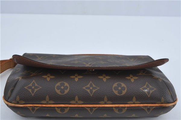 Authentic Louis Vuitton Monogram Musette Tango M51388 Shoulder Cross Bag J4313