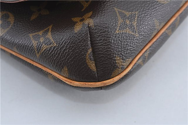 Authentic Louis Vuitton Monogram Musette Tango M51388 Shoulder Cross Bag J4313